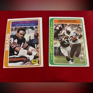 1978 Topps Walter Payton Football Card #200 All-Pro. Chicago Bears Hall of Fame